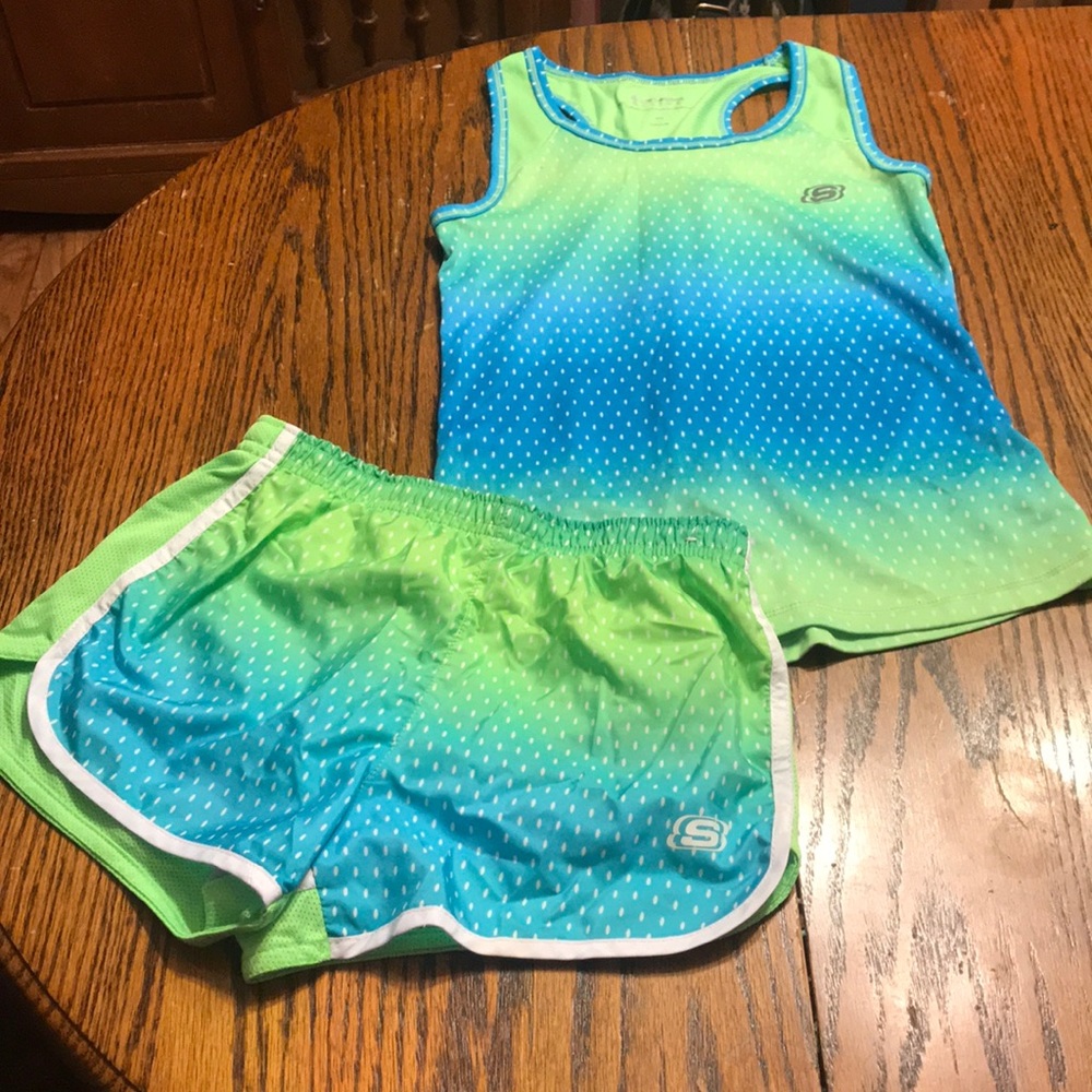 Sketcher Active Tank Top and Short Set